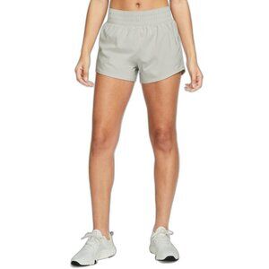 Nike Women's One Dri-FIT High-Waisted 3" Brief-Lined Shorts